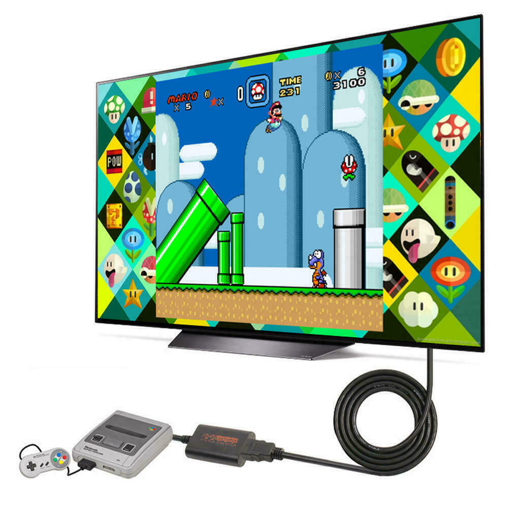 N64 To HDMI Converter Adapter HD Link Cable For Nintendo Gamecube