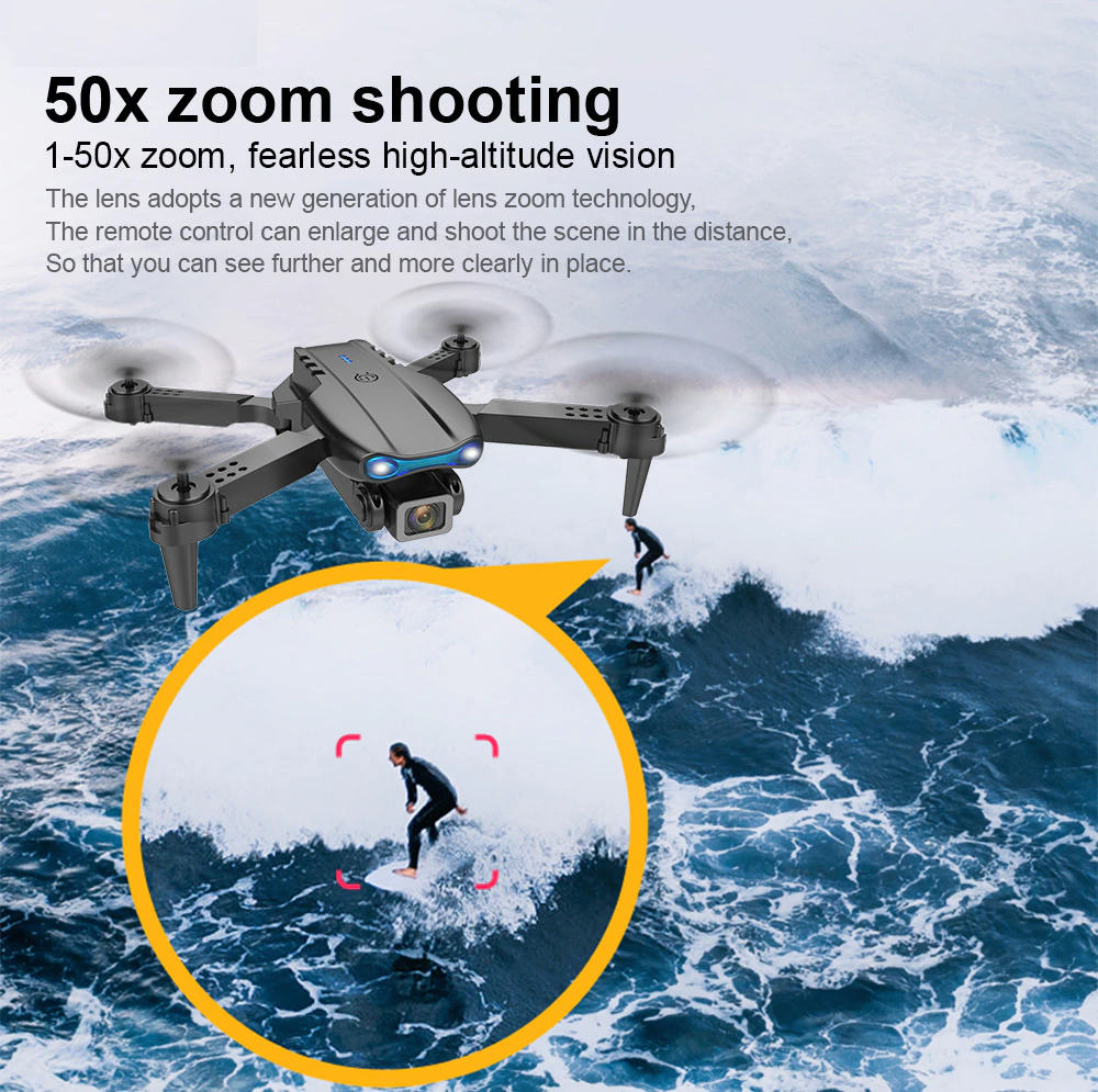 Drones Quadcopter 5G 4K GPS Drone X Pro with HD Dual Camera WiFi FPV