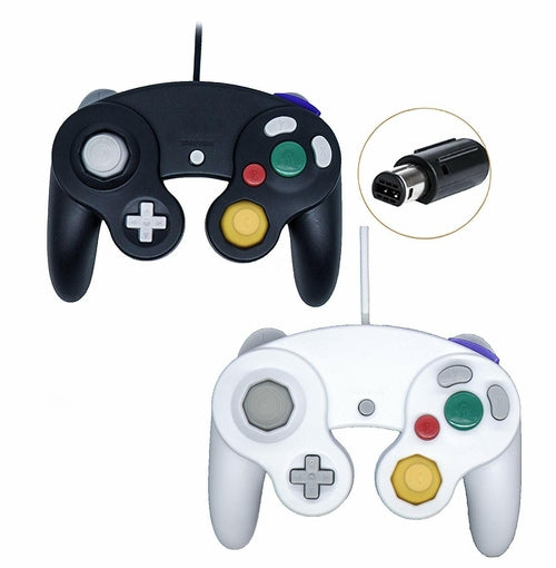 2 Pack Wired NGC Controller Gamepad for Nintendo GameCube GC & Wii U
