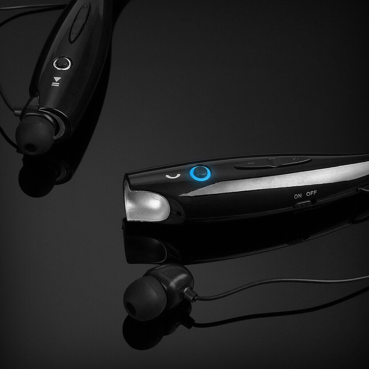 Bluetooth Neckband Wireless Headphones Mic Headset Stereo Earbuds