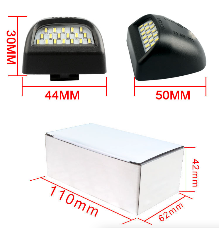 For 00-06 Chevy Tahoe Suburban GMC Yukon XL LED License Plate Light