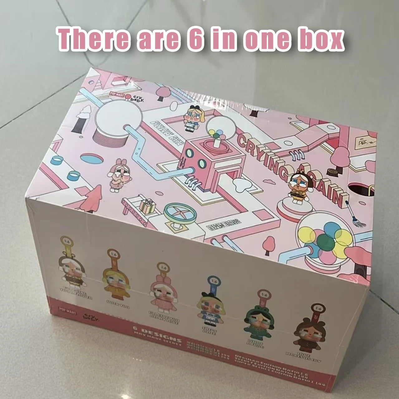 Vinyl face, cat blinds, key rings, Christmas gifts Crying Baby Crying Baby series real people