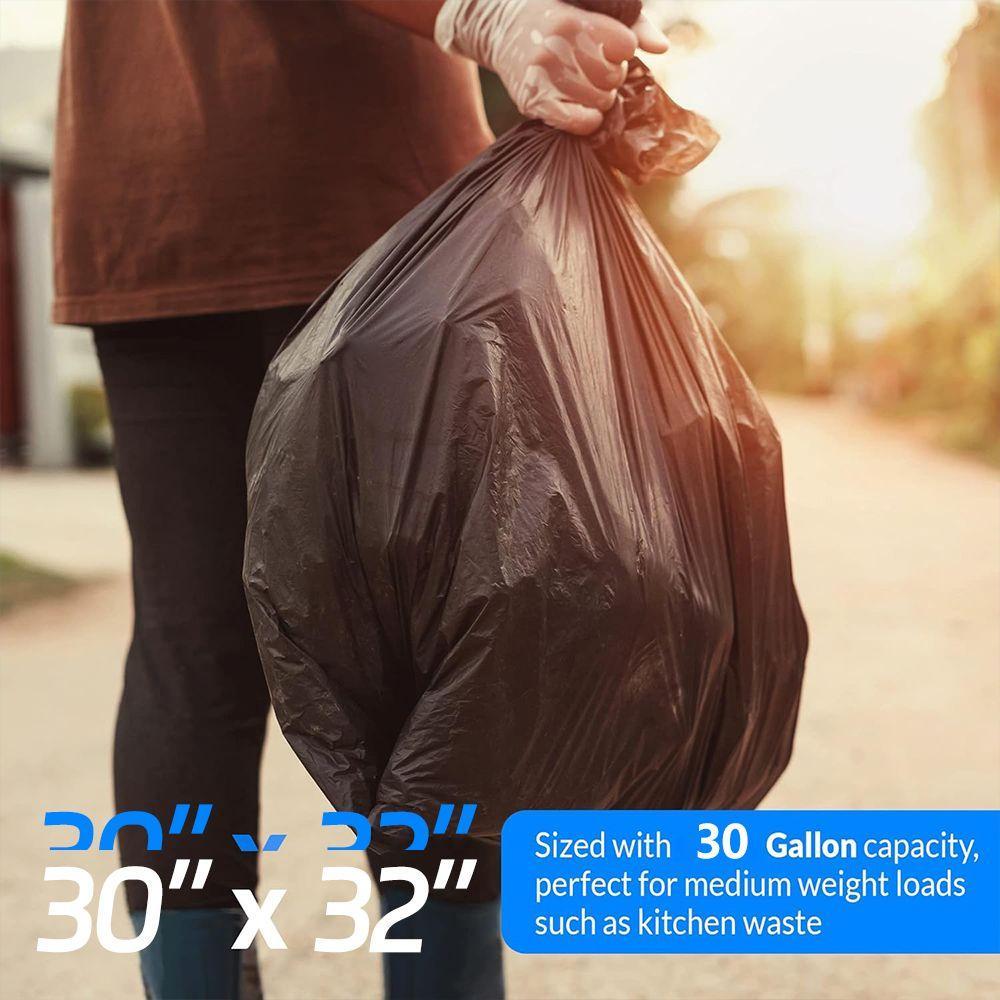 45 Extra-thick, Leak-proof Garbage Bags, Suitable For Home,