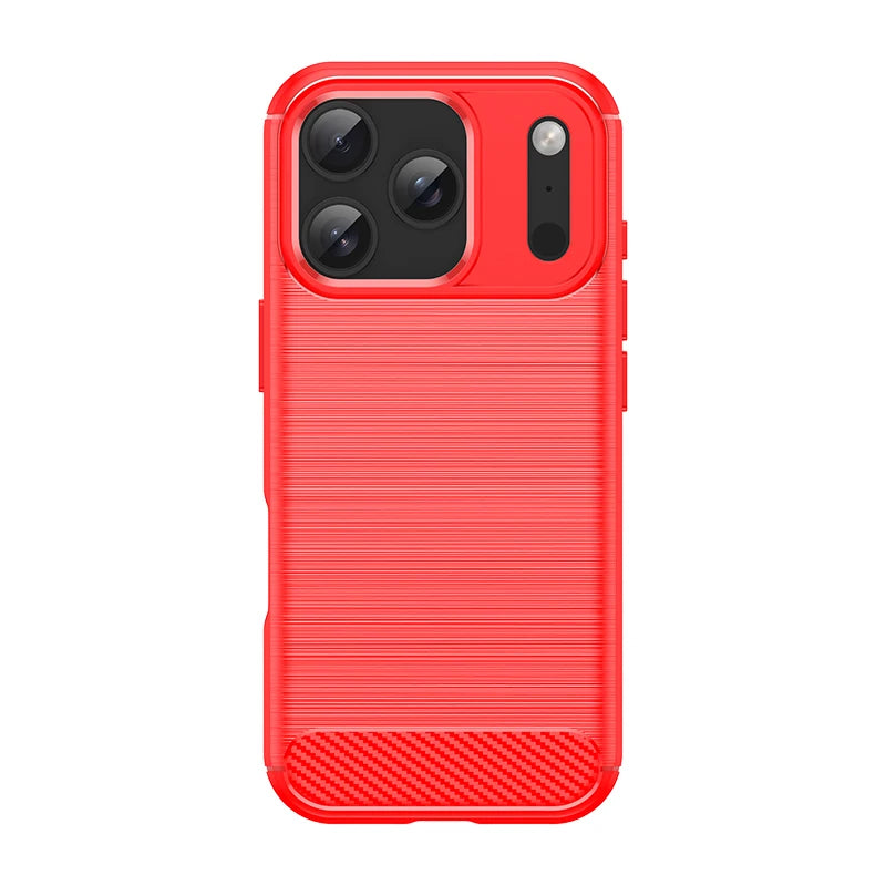 For iPhone 17 Pro Case For apple iPhone 17 Air iPhone 17 Pro Max Cover Shockproof Anti-Slip Brushed TPU Protective Phone Cover