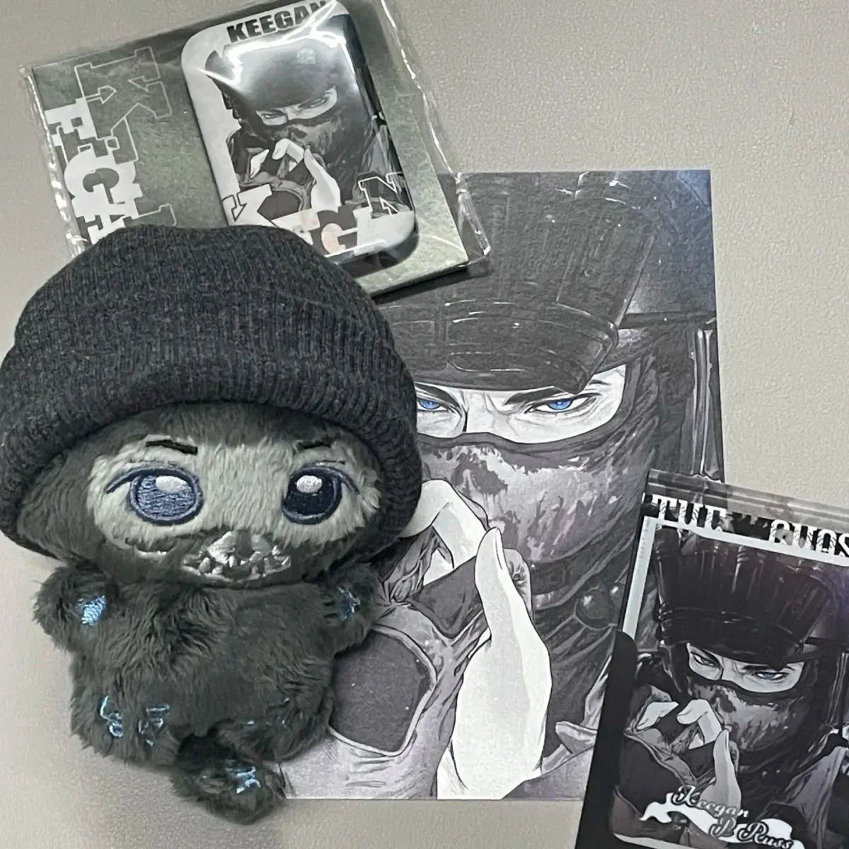 10CM Anime Call of Duty Keegan Cosplay Cute Plush Pendant Plushie Knapsack Ornament Christmas Gifts