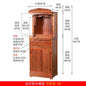r5.20  all-solid wood shrine offering table, god's household small tribute Buddha platform, Guanyin offering table