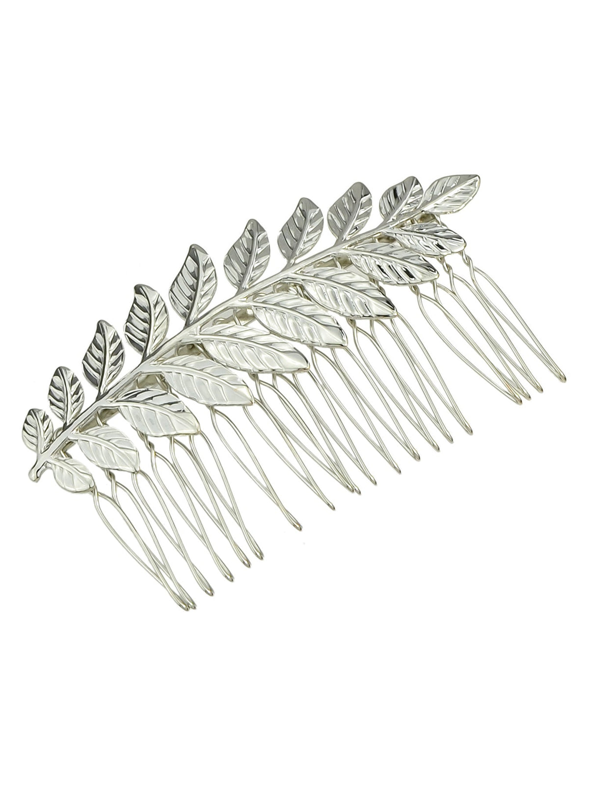 Costume Hair Accessories Gold Silver Leaf Hair Comb Hair Clips Girls