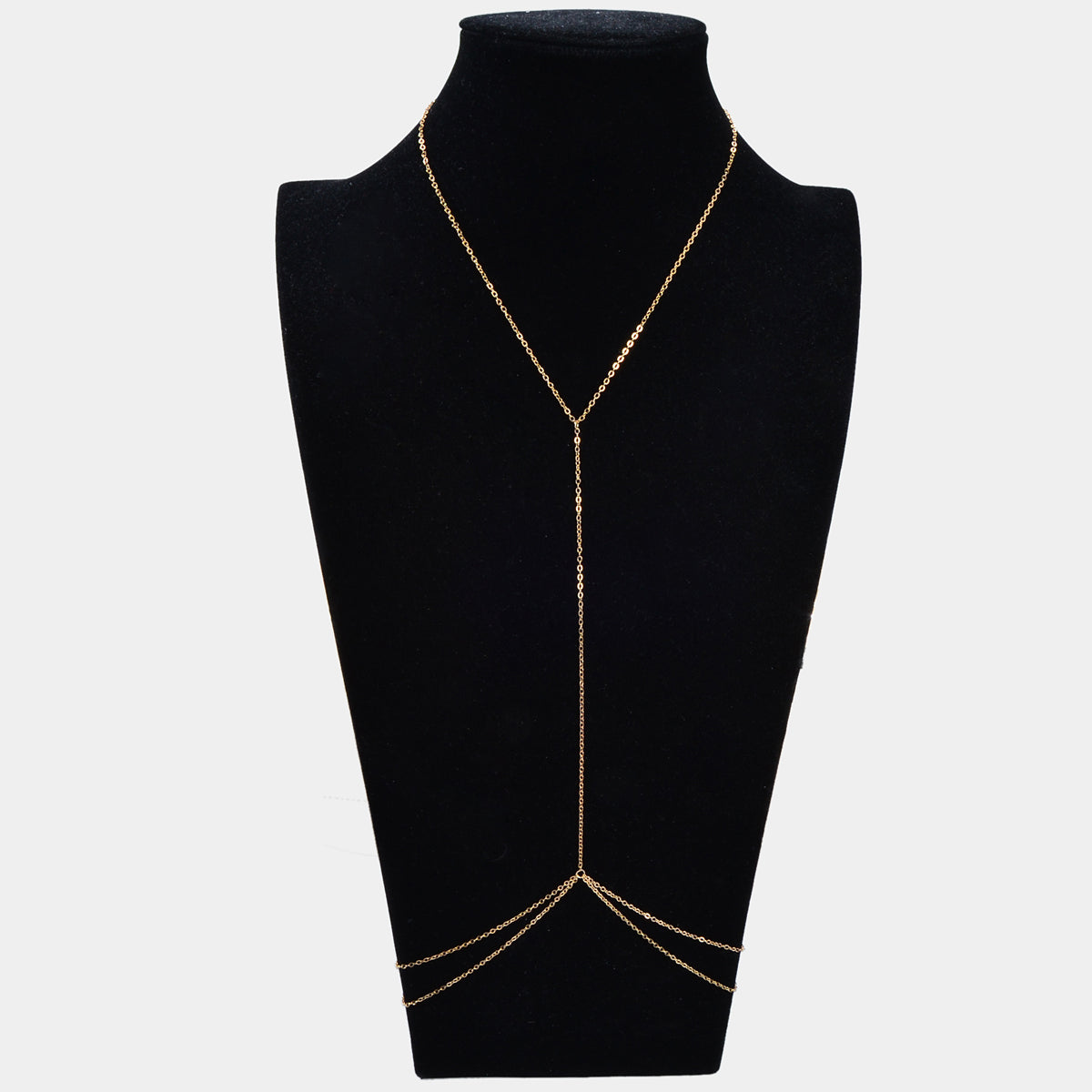 Sexy Layered Body Chain Gold Body Belly Chain Beach Party Body Jewelry