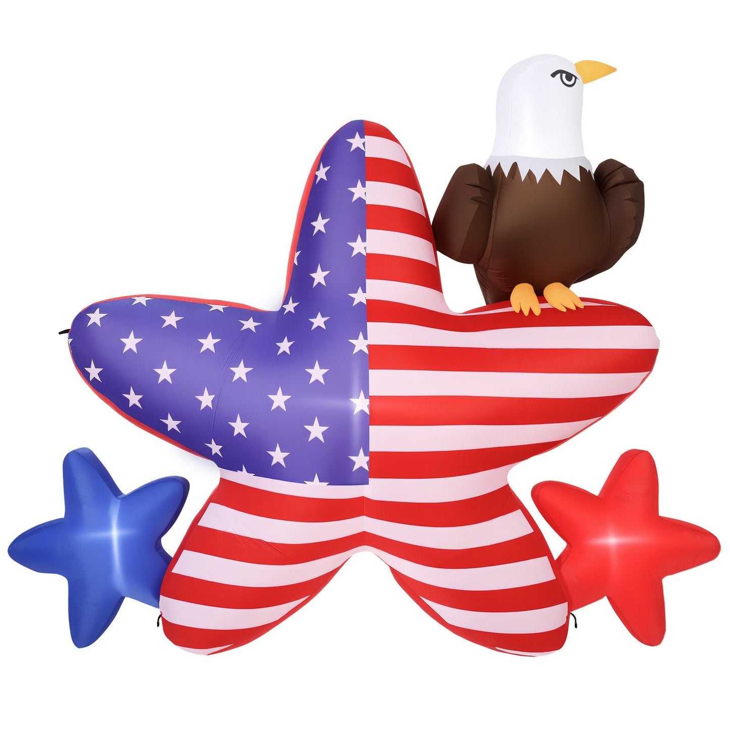 4.82 Ft Patriotic Inflatable Decoration, Fourth Of July Blow Up