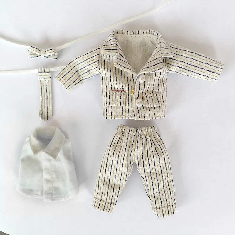 New Ob11 Baby Clothes Obitsu11 Cool Coat Molly Doll Clothes Dress With Hat 1/12bjd Gsc Doll Clothes Accessories For Gsc OB11