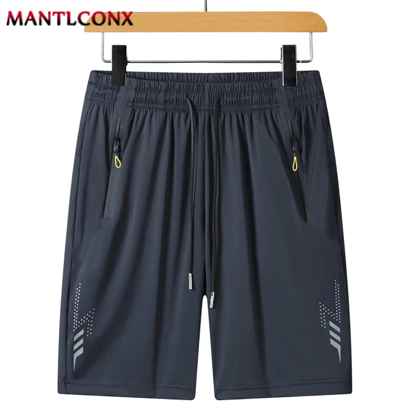 8XL Quick Dry Jogging Fitness Shorts Men Summer Sports Bottoms Thin Breathable Beach Short Pants Male Running Shorts Lightweight