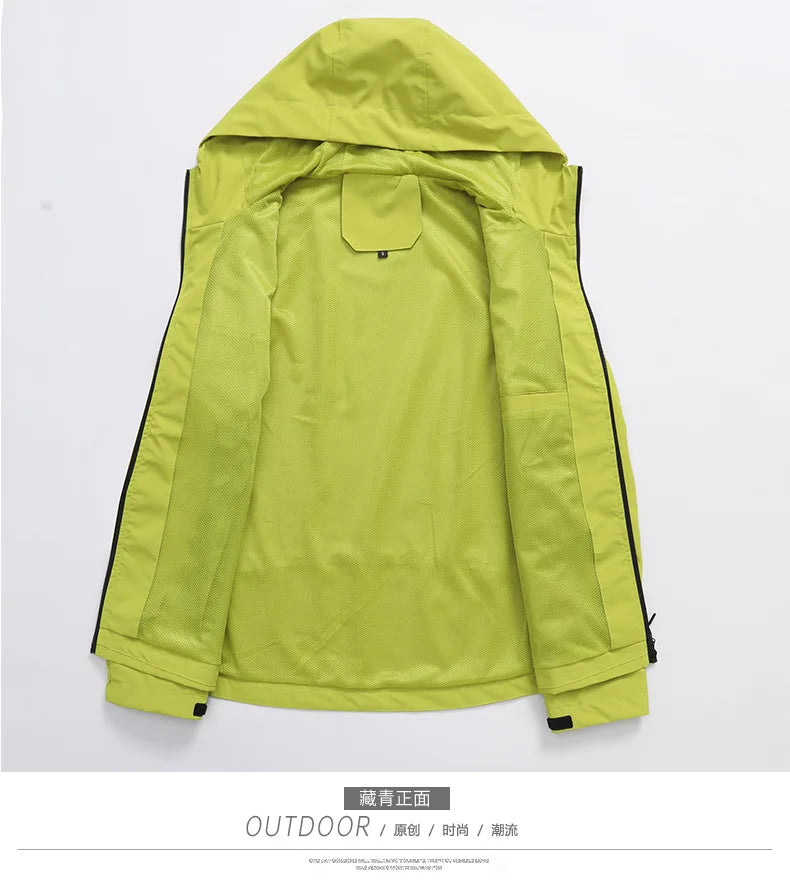 Advanced Technology 2025 Autumn Hiking Jackets Men Hot Sell Waterproof Windbreaker Outdoor Apparel Windproof Coat For Climbing