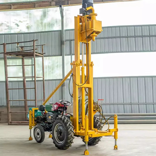 Portable Water Well Drilling Rig For Selling Tractor Type