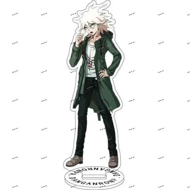 Anime Danganronpa 2 Nagito Komaeda Nanami Chiaki Acrylic Stand Ornaments Action Figures Cartoon Model Christmas Gifts Girls