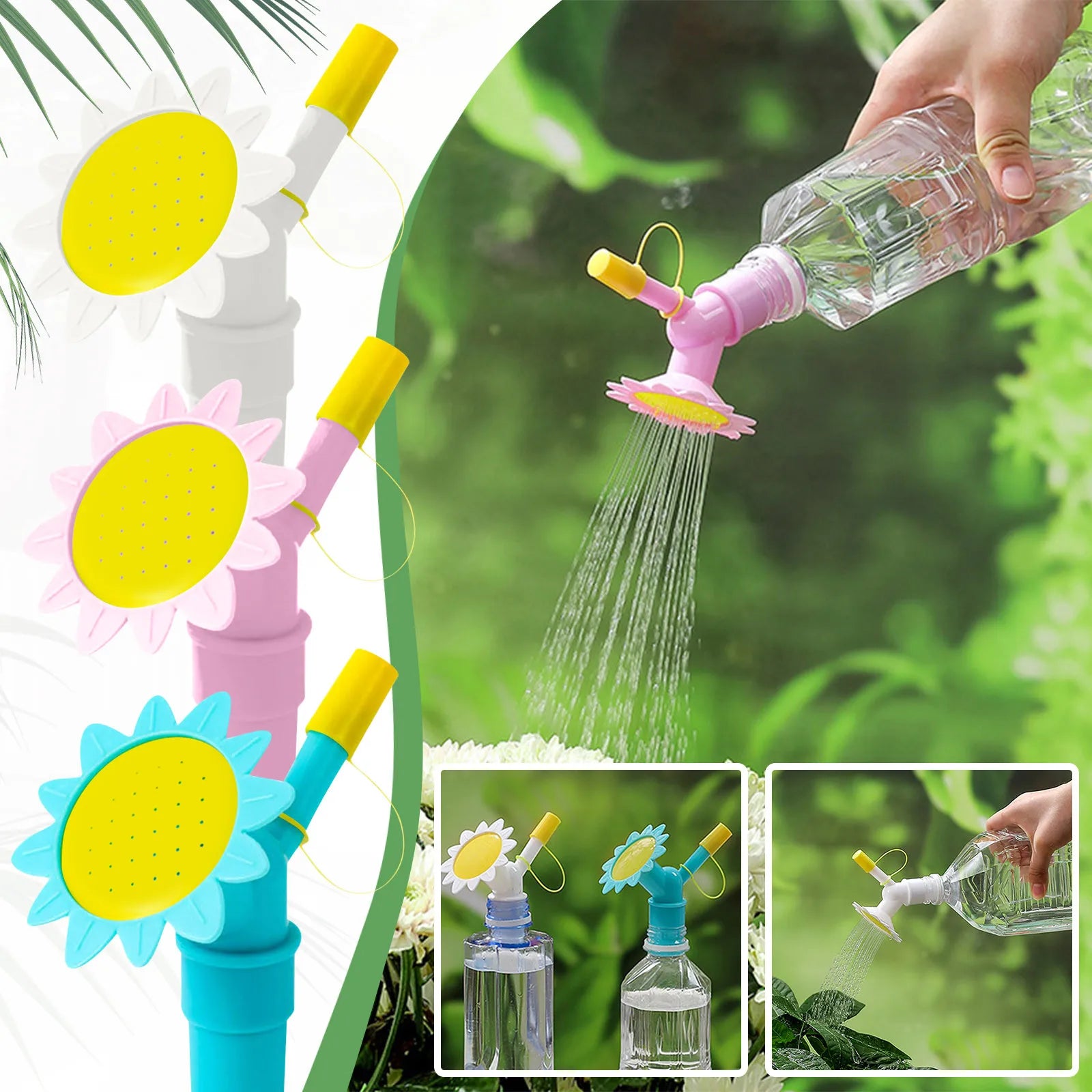 Double Head Garden Plant Watering Sprinkler Head Mini Irrigation Head Suitable For Indoor And Outdoor Nursery Potted