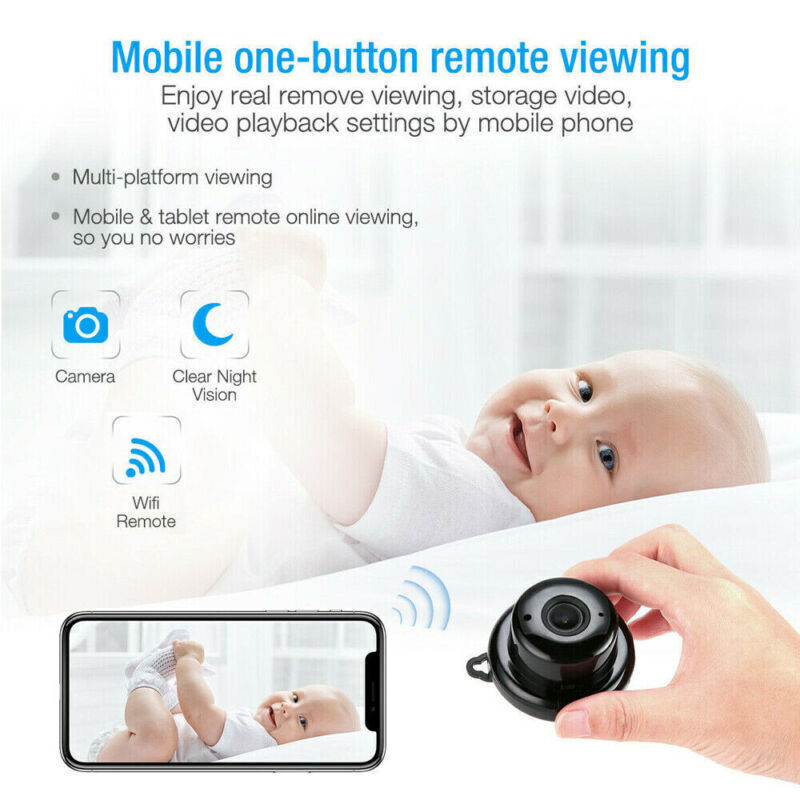CCTV Camera WiFi 1080P Wireless IR Indoor Outdoor Security Night