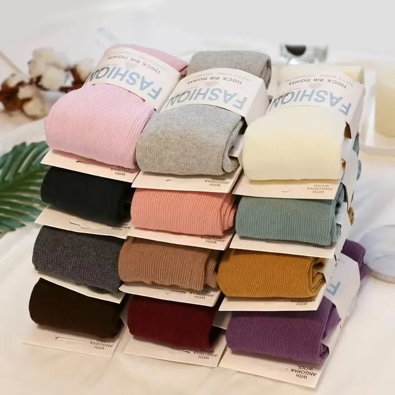 Stockings elastic pantyhose female Warm Tights Cotton Sexy lingerie undies underwear women socks Thermal tights Woman clothing