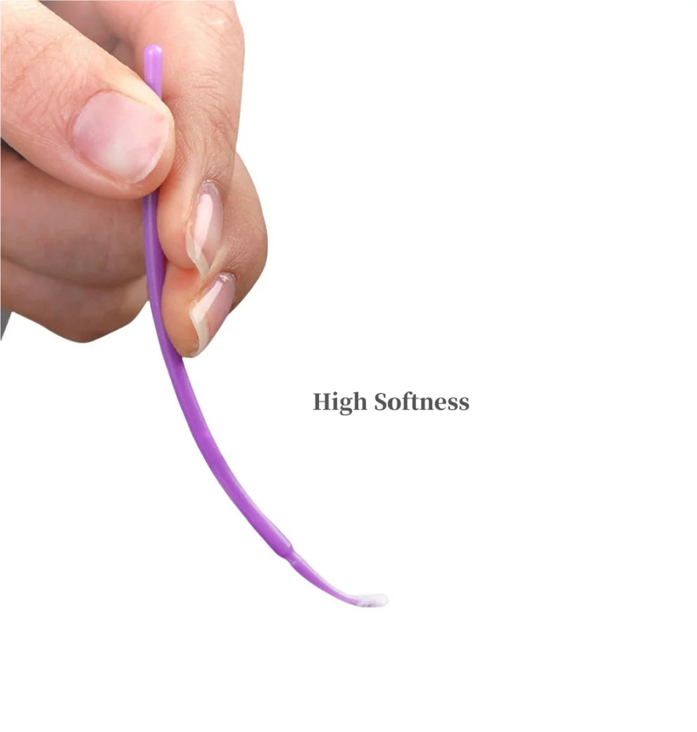 100PCS Disposable Eyelash Cleaning Brush Extension Micro Cotton Swab Eyelashes Microbrush Beauty Makeup Clean Remover Tools