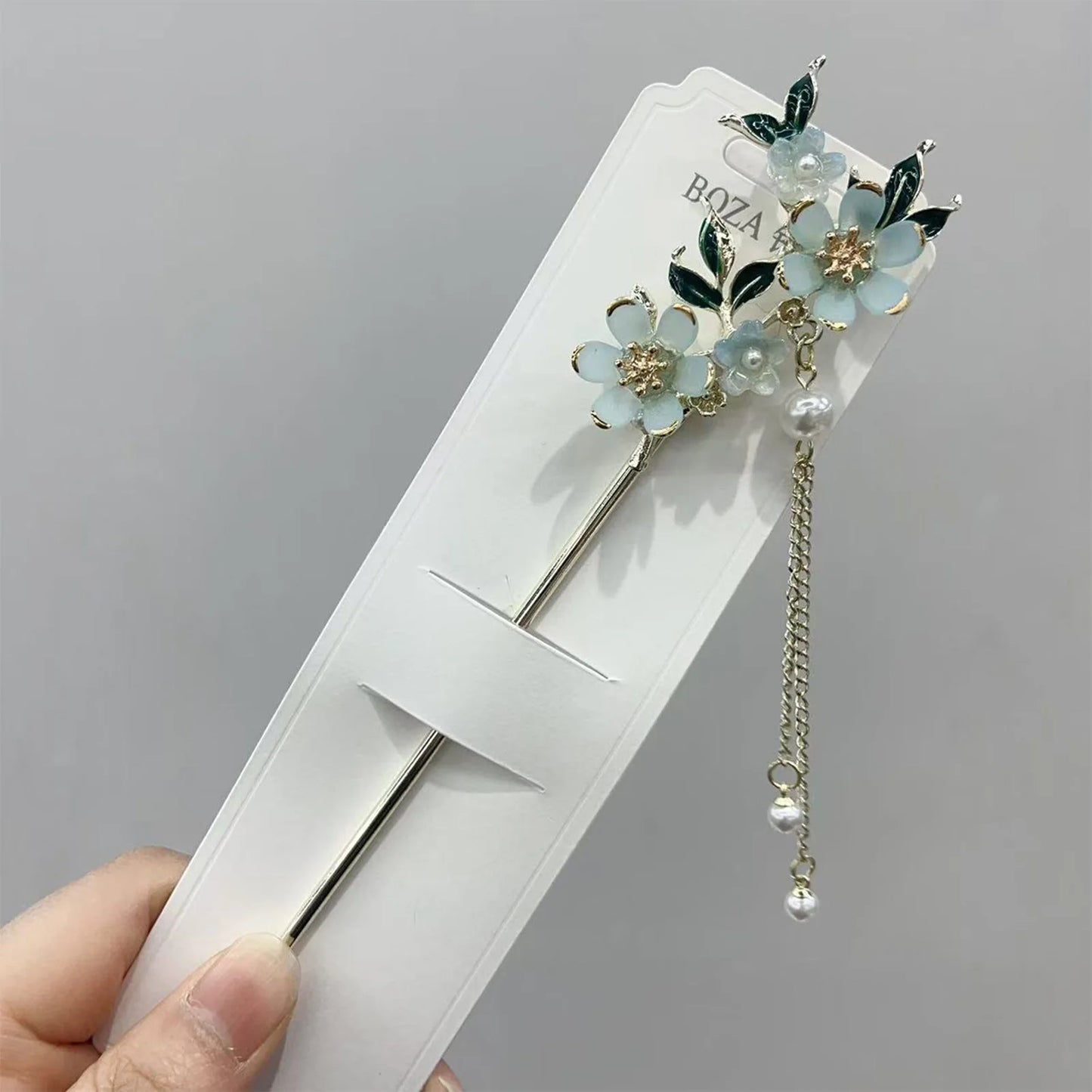 Ancient Chinese Style Hair Sticks Crystal Hairpin Chopsticks For Women Pearl Pendant Hair Clasp Forks Ancient Headpiece Gift