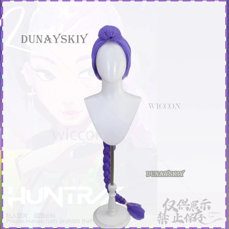 Anime Movie Demon Kpop Girl Group Cosplay Rumi Singing Costume Yellow Punk Y2K Coat Short Pants Long Wigs Halloween Party Cos