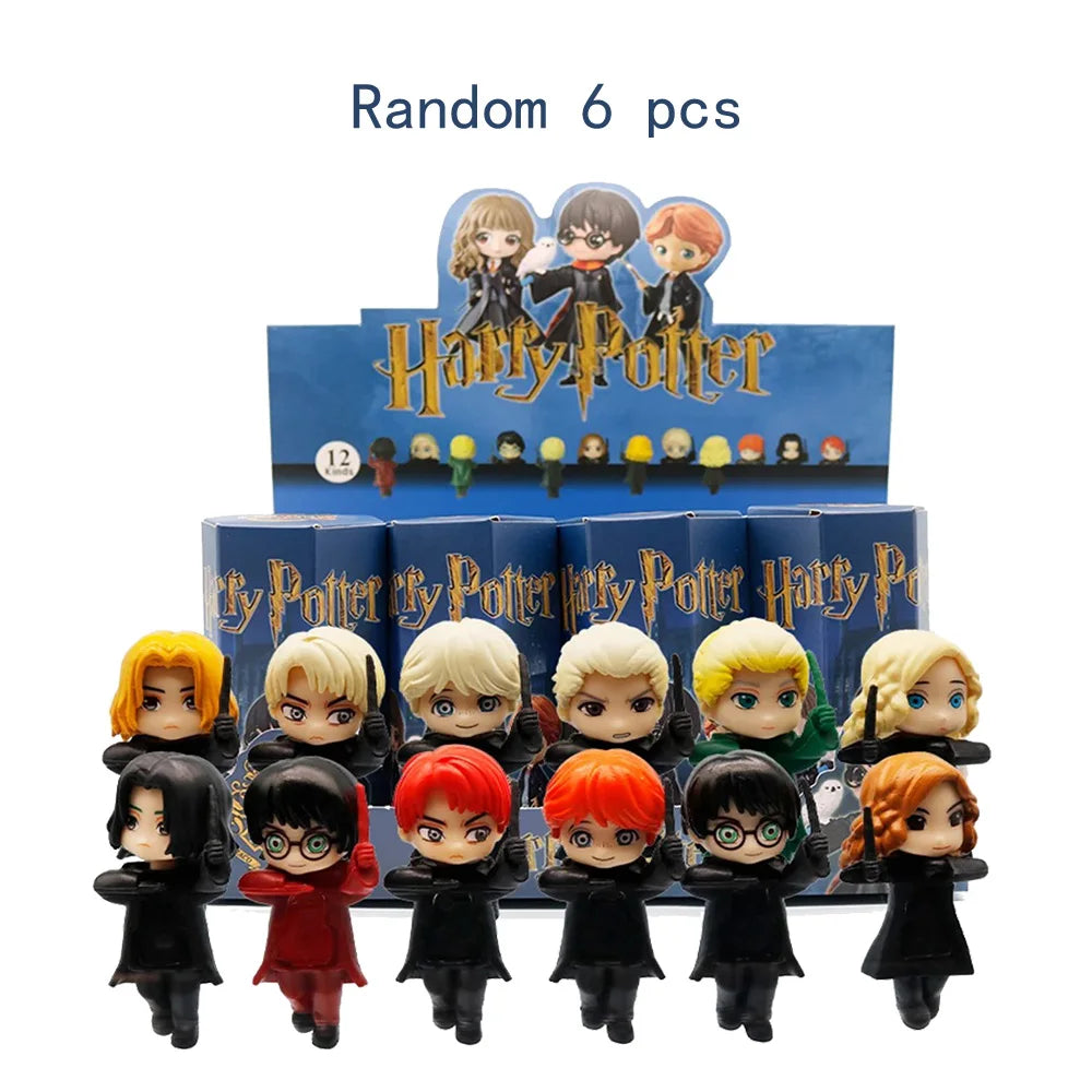 Hot Selling Harry Potter Blind Box Mini Figures Random Blind Bag Party Cute Doll Mystery Lucky Toys Kid Christmas Secret Gift