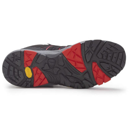 rockrooster Bedrock Black 6 Inch Waterproof Hiking Boots with VIBRAM®