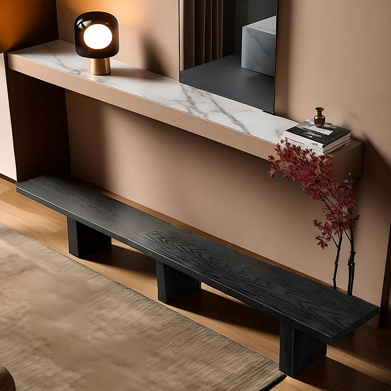 Living Room Relaxing Foot Stool Lounge Clear Shoe Bench Seat Chinese Style Low Step Stool Interior Muebles Balcony Furniture