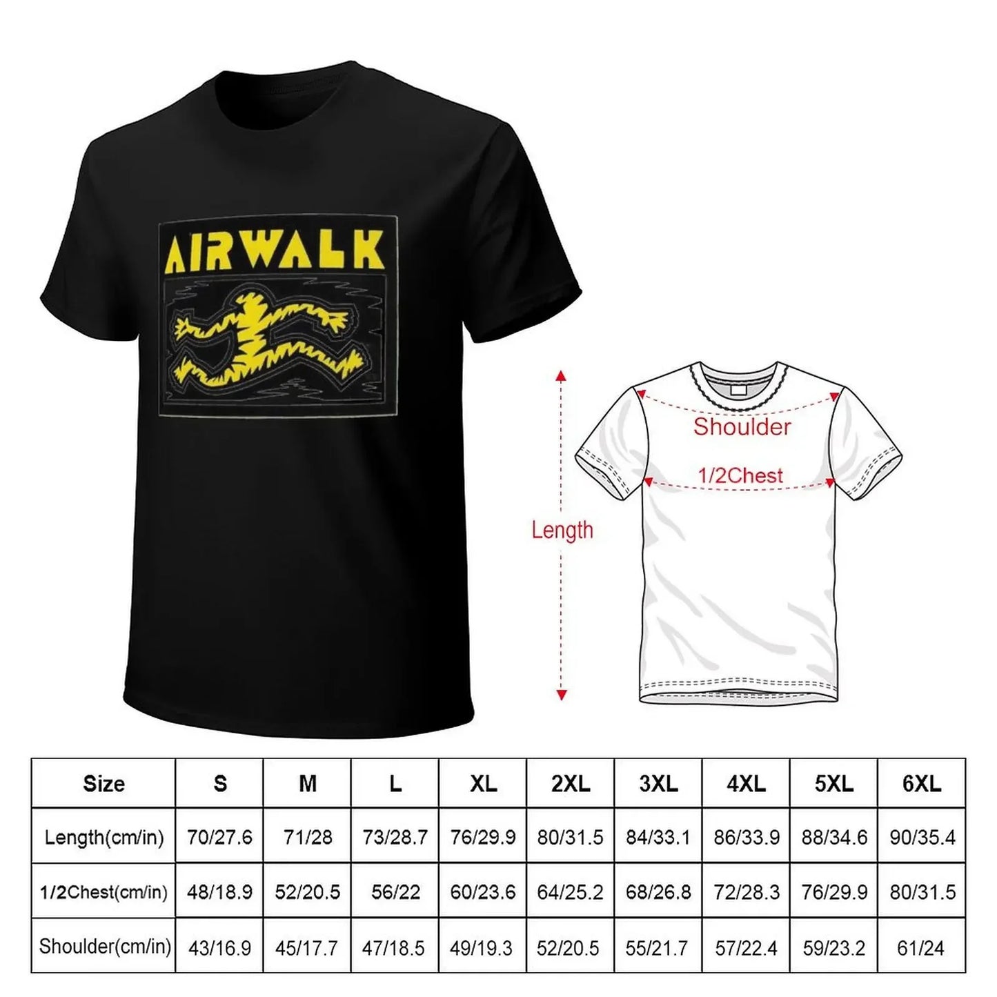 Running man, Airwalk shoes skateboard t shirt design. T-Shirt T-shirts oversize men t shirts