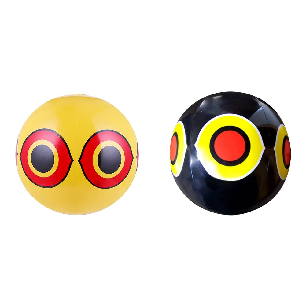 3/2/1pcs Scare Eye Balloons Anti Bird Inflatable Repeller Visual Deterrent 40CM Outdoor Pigeon Repellent Ball Garden Accessories