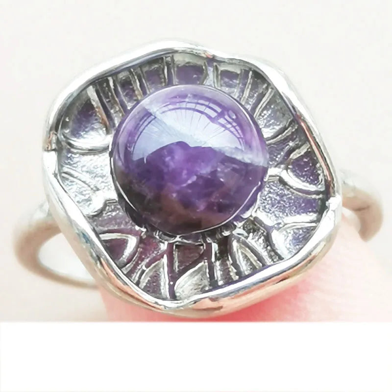 Aventurine Round Bead Ring WB1110