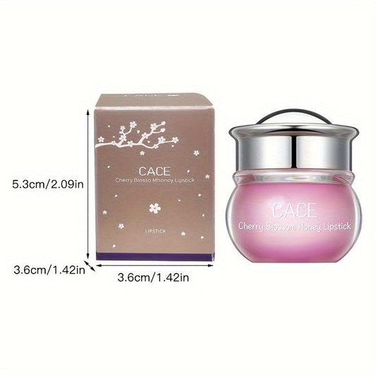 CACE Cherry Blossom Honey Lip Oil 2 Pcs Nourishing Moisture Non-Sticky