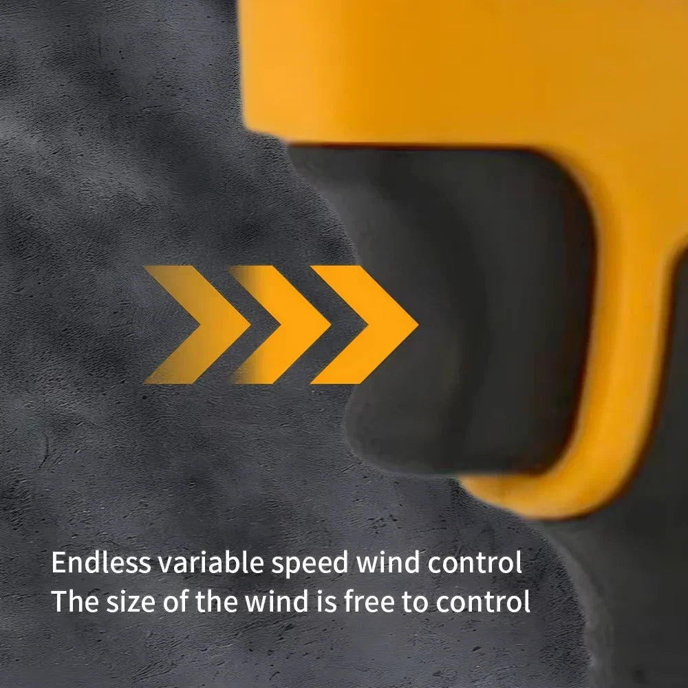 Dewalt 30,000 RPM brushed fan Cordless turbine fan handheld violent fan dryer 20V rechargeable dust-blowing tool 2025 new