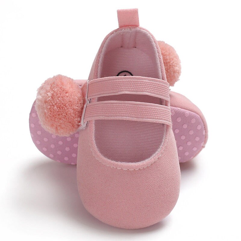 6 Colors Solid Baby Soft Sole Shoes Newborn Girl