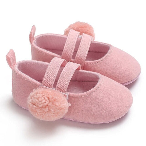 6 Colors Solid Baby Soft Sole Shoes Newborn Girl