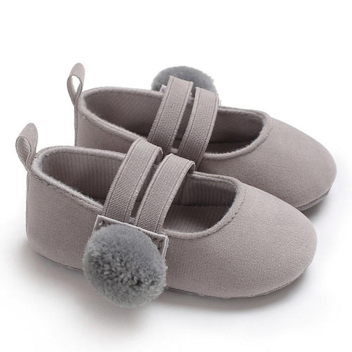 6 Colors Solid Baby Soft Sole Shoes Newborn Girl