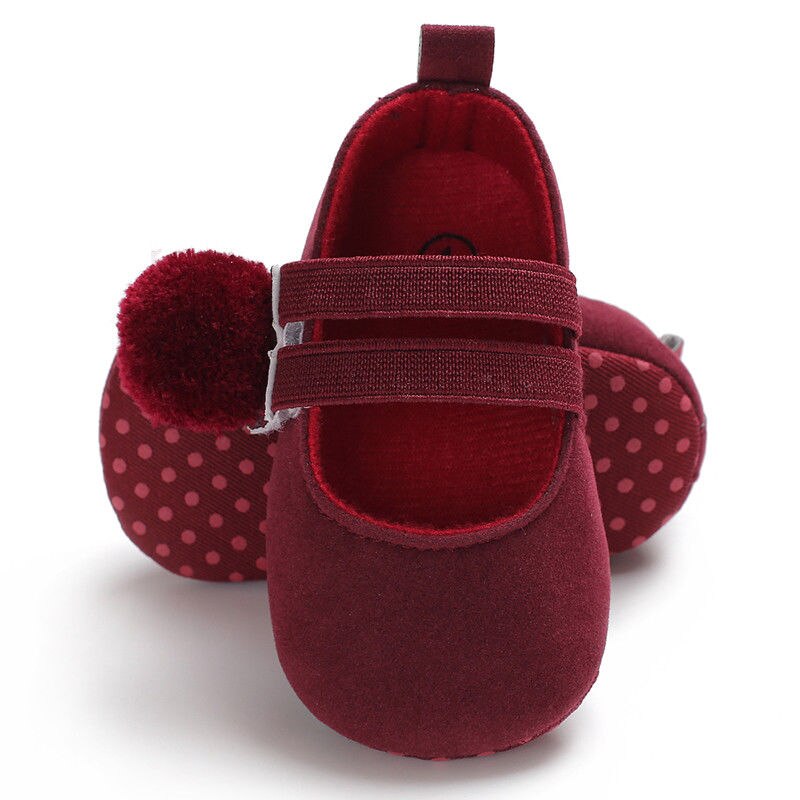 6 Colors Solid Baby Soft Sole Shoes Newborn Girl