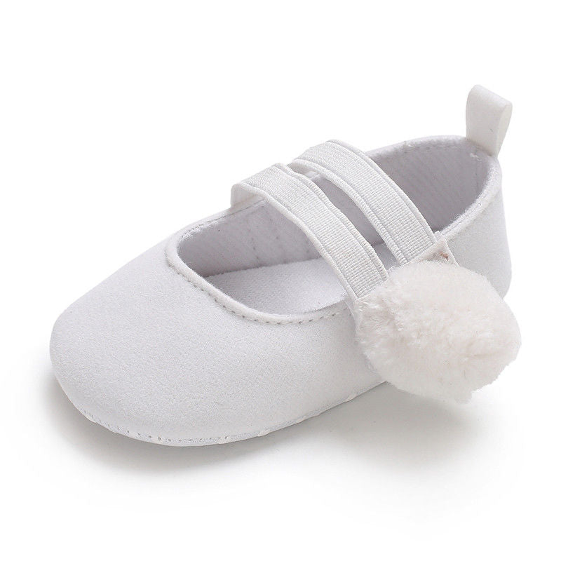 6 Colors Solid Baby Soft Sole Shoes Newborn Girl