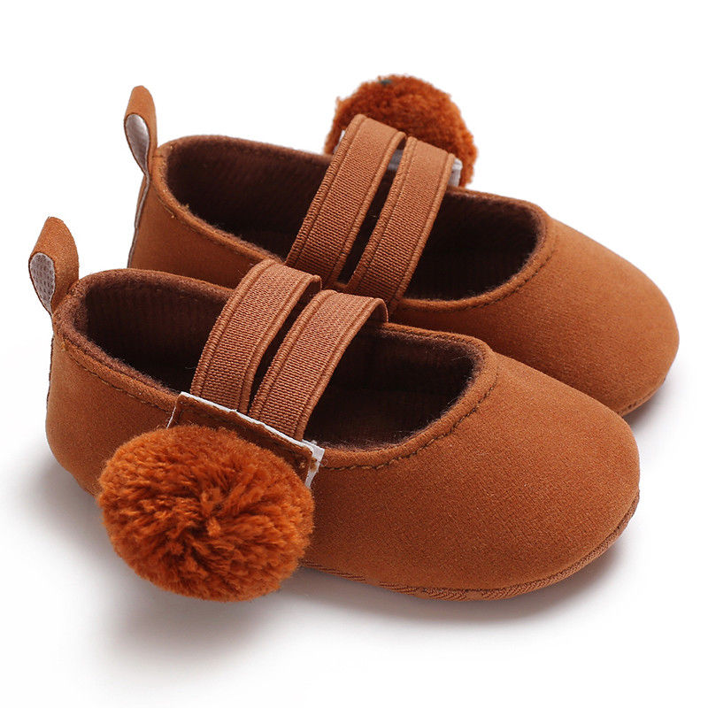 6 Colors Solid Baby Soft Sole Shoes Newborn Girl