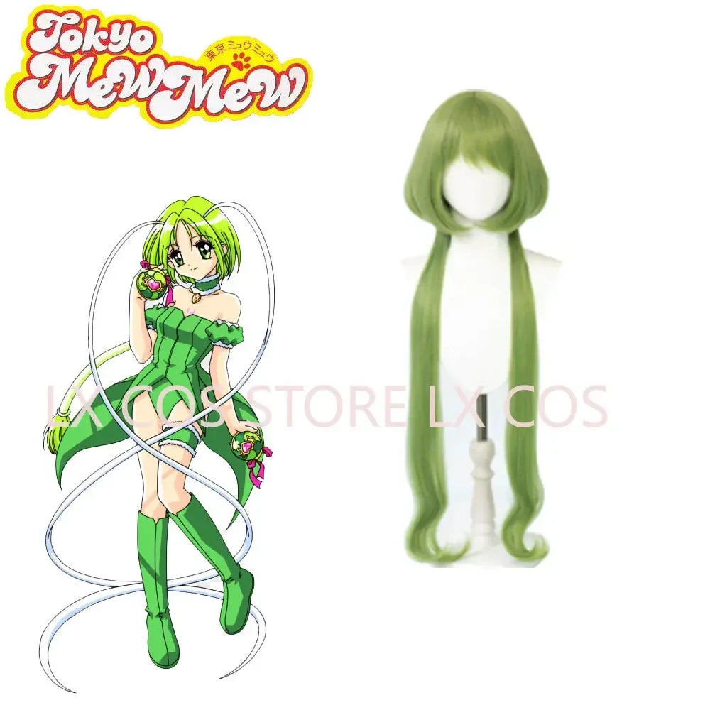 2025 new Anime Tokyo Mew Mew Retasu Midorikawa Mew Lettuce Maid Dress Cosplay Costume Halloween Christmas Carnival Suit