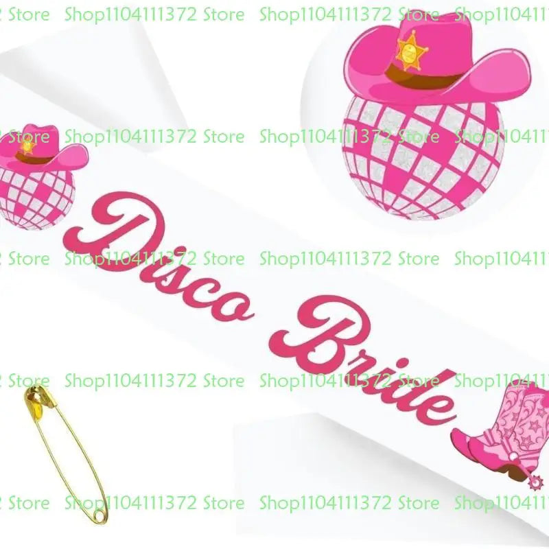 652F Bachelorette Party Bridal Sash Decorations Bride To Be Gift Bridal Shower Wedding Hen Night Bridal Sash Bride To Be Gift