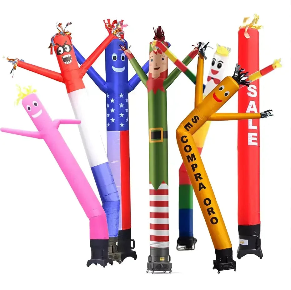 Factory Customized Inflatable Air Dancer Inflatable Air Waving Hand Puppet Cartoon Inflatable Sky Dancer Balloons
