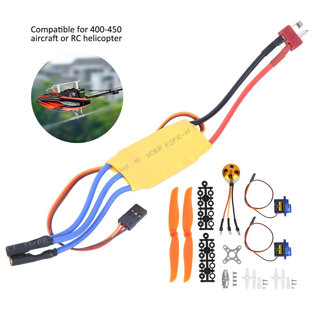 Premium RC A2212 2200KV Brushless Motor, New 30A ESC Electric Speed
