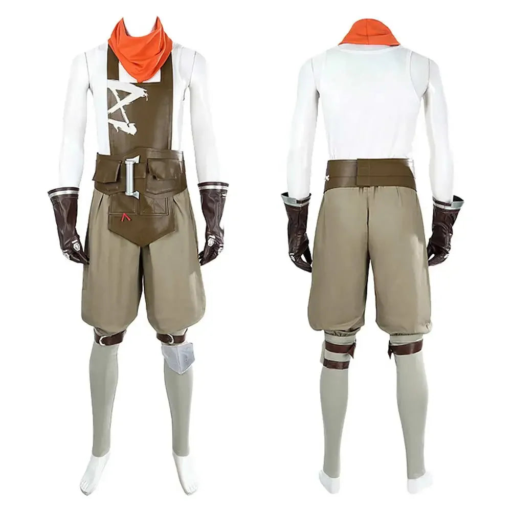 CosplayDisguise Arcane Ekko Cosplay Clothing 2024 Game LoL TV 2 Costume Adult Men Roleplay Male Role Play Fancy Dress Up Party C