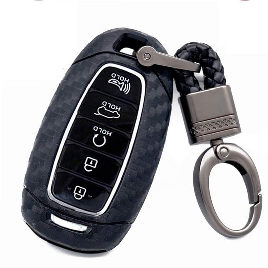 ROYALFOX Key Fob Remote Soft Case Cover Shell for select Hyundai,