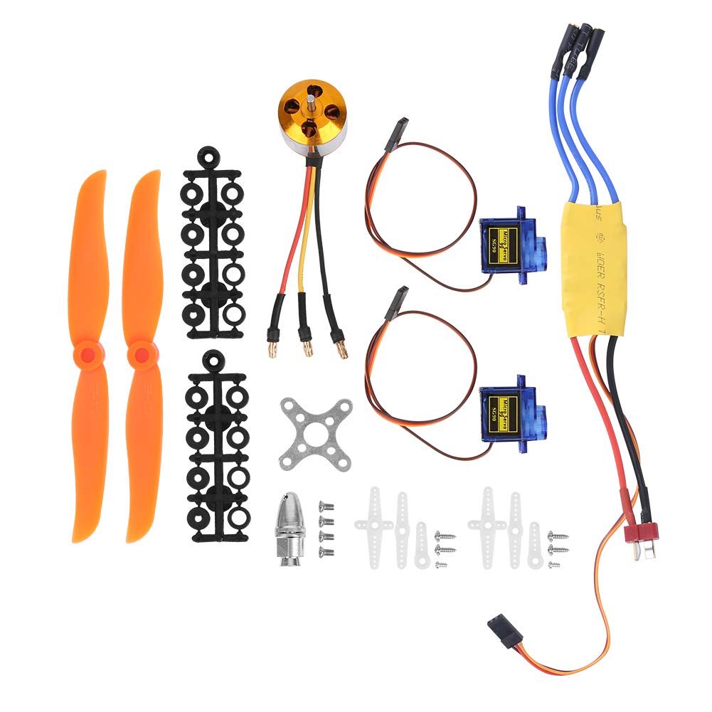 Premium RC A2212 2200KV Brushless Motor, New 30A ESC Electric Speed