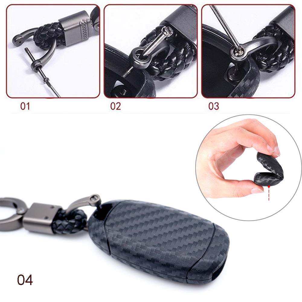 ROYALFOX Key Fob Remote Soft Case Cover Shell for select Hyundai,