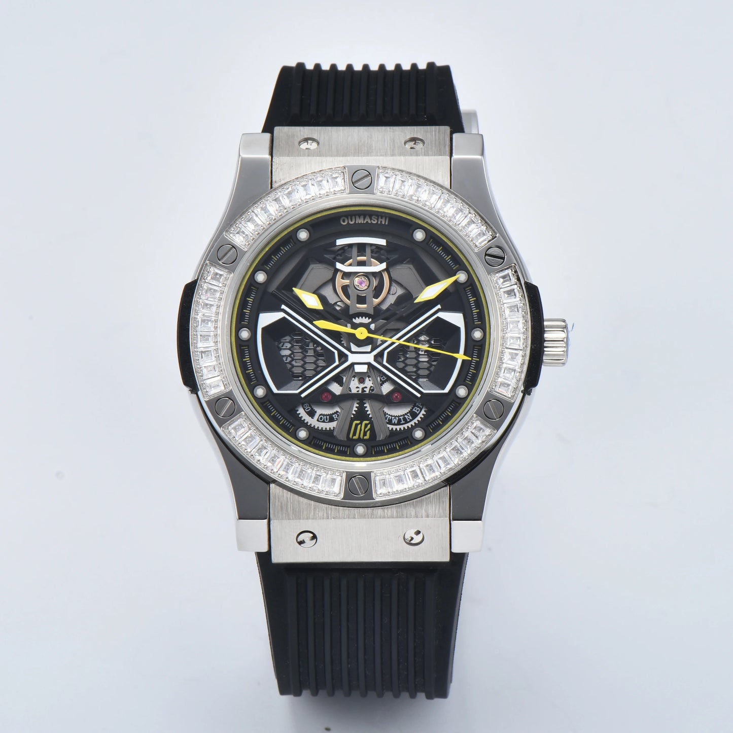 Luxury MITOTA8215 44.5mm customized Mechanical Watch 316L Stainless Steel Luminous Automatic Mechanical Waterproof Watch 10BRA