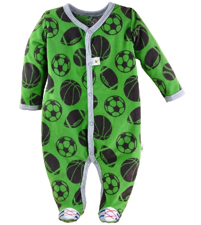 Fleece Baby One-Piece Romper With Footies bodysuits newborn sleepwear girl jumpsuit boy pajamas overalls cotton clothes