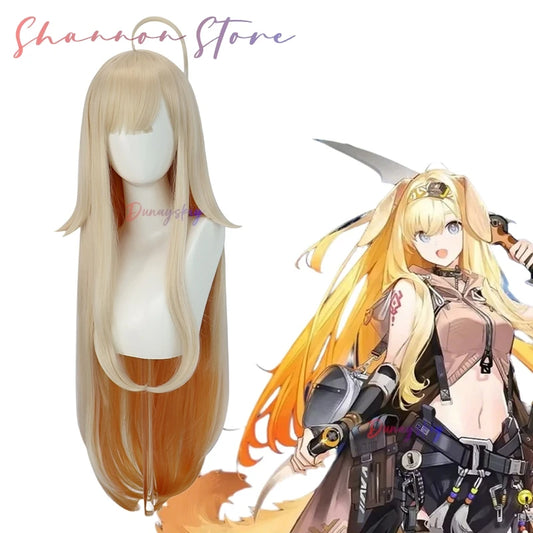 Arknights Brigid Cosplay Costume Brigid Wig Hair Band Tail Accessories Prop Uniform Anime Halloween Disguise for Adult Women