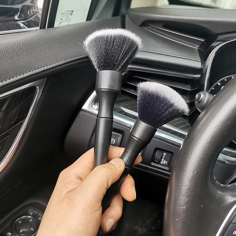 Lengthen Version Super Soft White Hair Cleaning Brush Interior Electrostatic Dust Remove Tools For Detail Factory Two Models